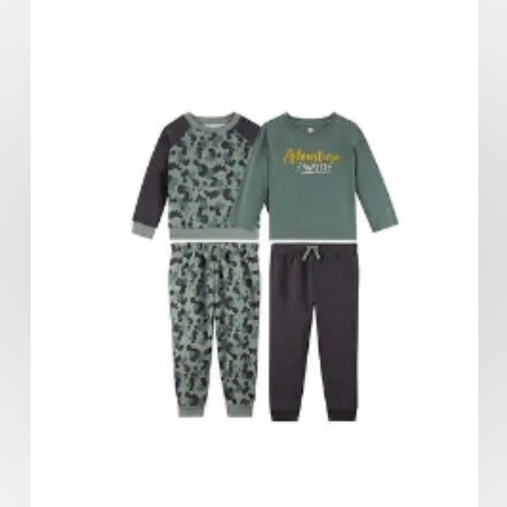Koala Kids Kids' 4-piece Set 🆕️ Green, 4T